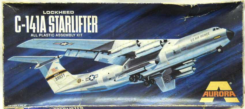 Aurora 1/108 C-141A Starlifter, 376-250 plastic model kit